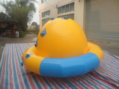 China CE Inflatable Water Games , 0.9mm PVC Sealed Inflatable Saturn Water Park for sale