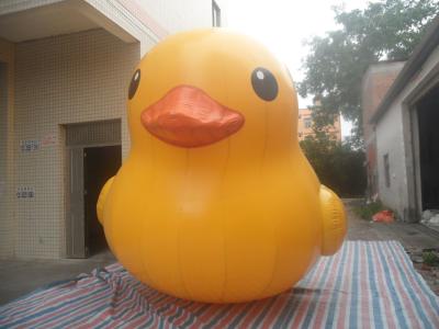 China Commercial Show Airtight Inflatable Duck Cartoon For Water Games EN14960 EN71 for sale