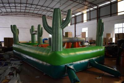 China Small Wild West Inflatable Sport Games / Inflatable Obstacle Course For Kids Under 5 Years for sale