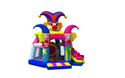 China 2019 New Design Inflatable Clown Jumping House Digital Printing Inflatable Clown Bouncy House For Sale for sale