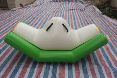 China Interesting Airtight Inflatable Water Games Seesaw Water Park  Size 3x1.2m for sale