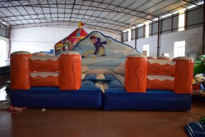 China Exciting Inflatable Sport Games Size 5x5m / Inflatable Skiing Games Inflatable Simulated Surfing Games for sale