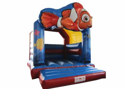 China PVC inflatable bouncy reliable inflatable clown fish jumping durable inflatable jump house on sale for sale