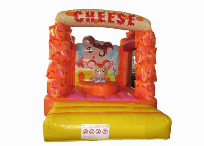 China Lovely Kids Inflatable Bounce House / Mini Size Inflatable Cheese bouncer for sale