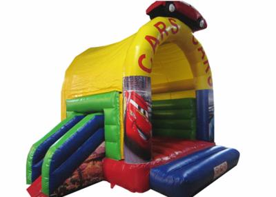 China Simple cars arch roof inflatable combo & inflatable combos bouncer / 3 in 1 combos for kids for sale