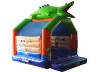 China Krokodil Themedinflatable-Sprungs-Haus, klassisches aufblasbares europäerartiges Prahler-Haus zu verkaufen