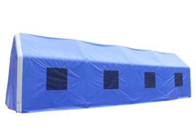 中国 大きく膨脹可能で移動可能なテントの耐久/気密ポリ塩化ビニールのテントの屋外の膨脹可能な医学のテント0.6mm 販売のため