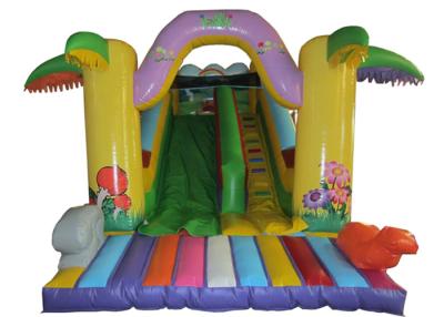 China Commercial Inflatable standard simple dry slide PVC hot sale single inflatable dry slide for children for sale