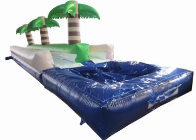 China Palm trees slope inflatable water slide 2017 China inflatable water slide with pool for sale