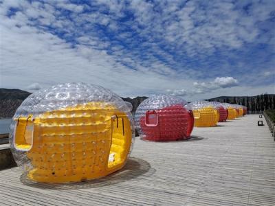 China Kundenspezifische Werbungs-geruchloser aufblasbarer Ereignis-Zelt-Durchmesser 2.7m zu verkaufen