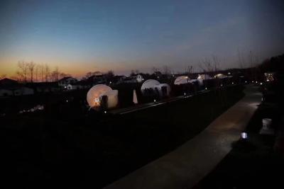 China Transparente klare Hauben-aufblasbares Blasen-Zelt im Freien zu verkaufen