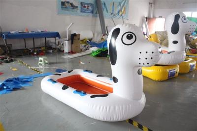 China Kids Water Play Odm 0.9mm Inflatable Boat Pool Float for sale