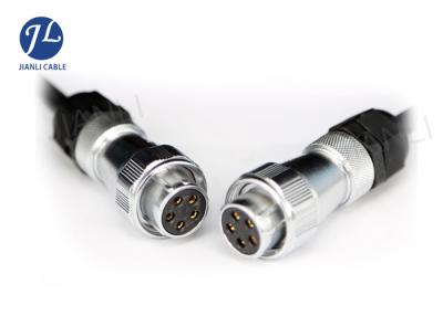 China Cable de reserva de la cámara de 5 Pin Flexible Coiled Car Monitor que protege la cámara de 3 canales en venta