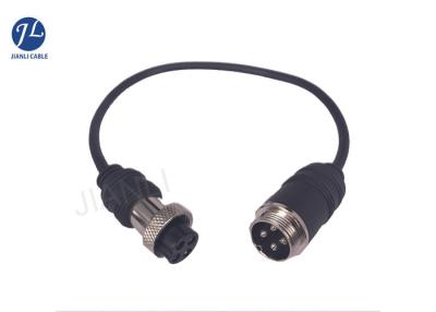 China GX16 4Pin Aviation Connector Cable For Vehicle Rear View System for sale