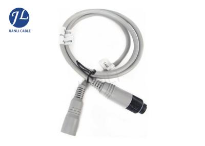 China Rear View Backup Camera Cable With 6 Pin Shieled Connector Strong Conductivity for sale