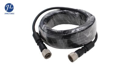 China Black 6 Pin Mini Din S Video Cable Extension For Mobile CCTV Camera System for sale