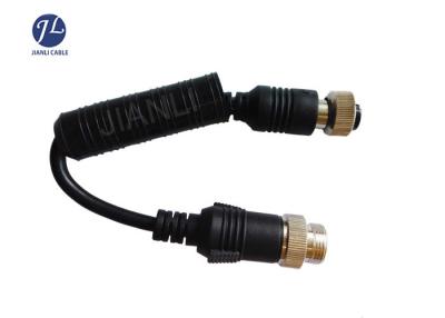 China 4 Pin Mini Din Cable Male to male For Bus Reserving LCD Video System Adapter for sale
