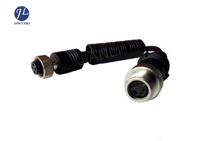 中国 Sのビデオ4 Pinの車DVRのカメラ システムのための小型喧騒ケーブルの防水コネクター 販売のため