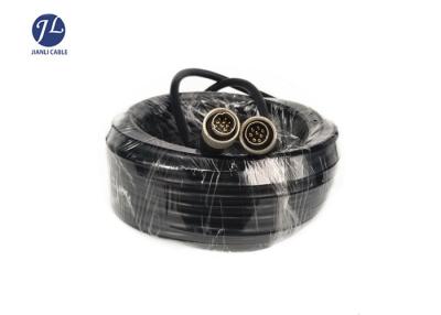 China 8 Pin Din Cable Male To Male Connector , S Video Cable For Reverse Parking Camera for sale