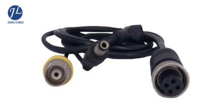 China Backup Camera Rca Bnc Video Power Cable With 4 Pin Screw Adapter For DVR CCTV for sale