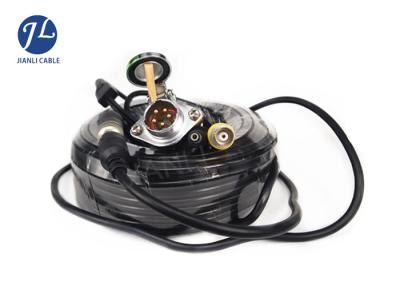 Chine Remorque de C.C de 5 bornes RCA renversant le câble d'extension de caméra Suzi Lead With Electrical Socket à vendre