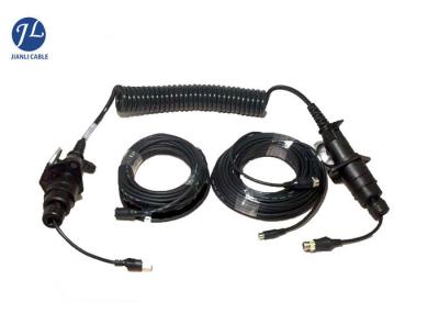 China Male To Female 7 Pin Hidden Car Camera Extension Cable for sale