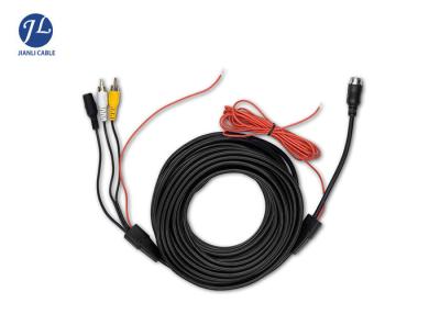 China 6M RCA Video Cable For Car Rear View Backup Camera Bus Truck Caravan 12V-24V for sale