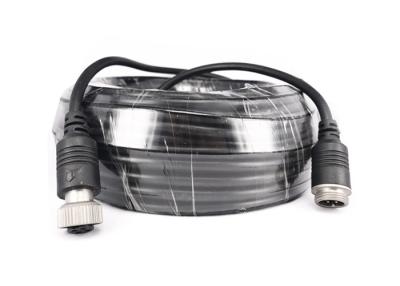 China M12 cable de Pin Coiled Reversing Camera Extension del zócalo 4 en venta