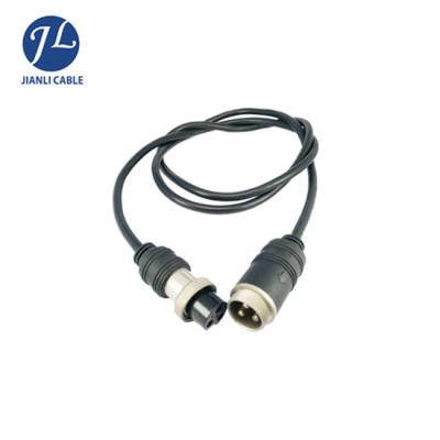 China Cable video resistente de la cámara de seguridad del Pin GX12 de agua 4/inversión del cable de extensión de la cámara en venta