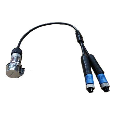 China Trailer Reversing Camera Extension Cable 7 Pin Electrical Din Backup Camera Extension Cable for sale