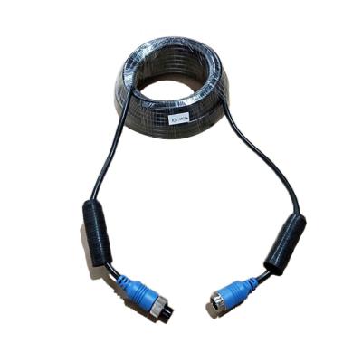 China PVC Jacket Coiled Extension Cord Electrical IP67 Trailer Spring With 7 Pin Power Signal Plug for sale