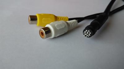 Chine Femelle au câble coaxial de liaison OD 8.0mm de télévision en circuit fermé de connecteur femelle de BNC à vendre