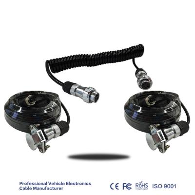 China Buen cable de Mini Din Car Reverse Camera del precio 2022 con 5 Pin Plastic Core en venta