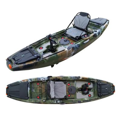 Chine kayak de pêche simple Sit On Top Fishing Kayak de pédale de 4.5mm avec des pédales à vendre