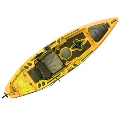 China 32kgs Fishing Pedal Kayak Foot Powered Wrapped Single Person for sale