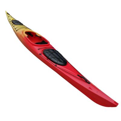 China Heritage Sea Touring Kayak Huarui 1 Person Single Sit In Boat for sale