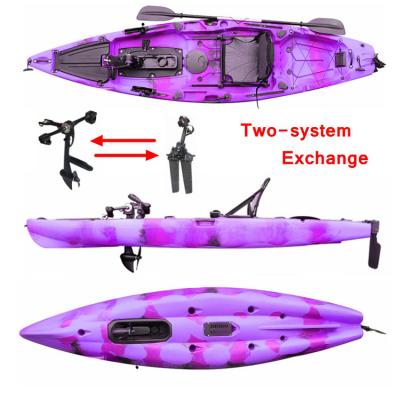China Hobie Fishing Pedal Kayak Hobie Foot Sit On Top Single Person for sale