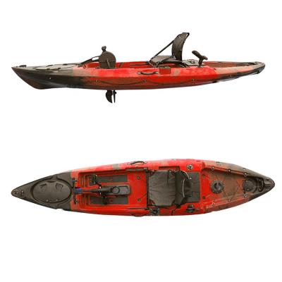 China 180kgs Fishing Pedal Kayaks Rotomolded Polyethylene Single Sit On Top for sale