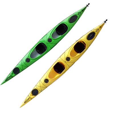 China Double Seat Sea Touring Kayak HDPE 5mm Two Person Fishing for sale
