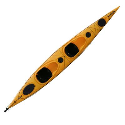 China Sit In Sea Touring Kayak Ocean Canoe 2 Person Seat For Family for sale