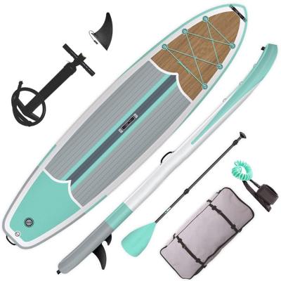 China Custom Logo Sup Inflatable Paddle Board Stand Up Surfing Board ISUP for sale