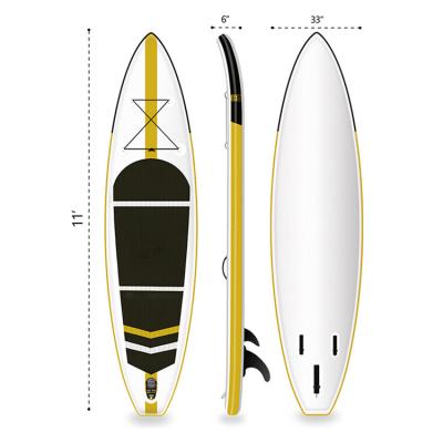 China Surfing Touring Sup Board Stand Up Inflatable Paddle Board 300 Lbs for sale