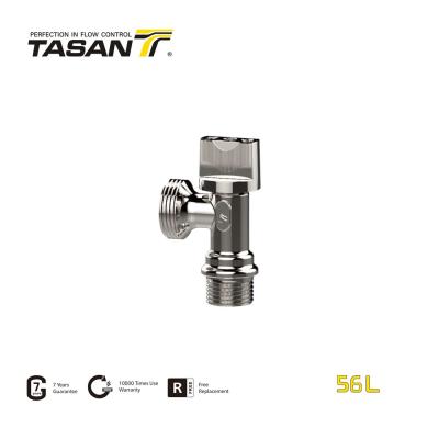 Chine Longue durée de vie manuelle de siège de la valve d'angle d'en cuivre de valve d'angle de TASAN longue à vendre