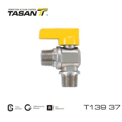 Китай Алюминиевая ручка 1/2 дюйма X 1/2 дюйма латунный газовый клапан Tasan Valves T139 37 продается