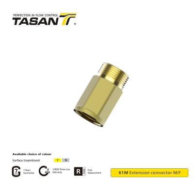 China OEM M/F Brass Pipe Fittings Brass Male Adapter For Non Aggressive Fluid for sale