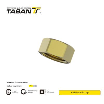 China Air Condition System 1 Inch Brass Fittings Female Cap High Durability for sale