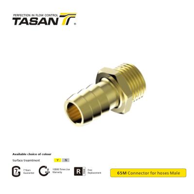 Chine Connecteur de robinet de tuyau en laiton de résistance à l'abrasion ISO228 fil 65M à vendre