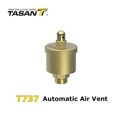 China 145 Psi Half Inch Auto Air Release Valve Brass Automatic Air Vent  T737 for sale