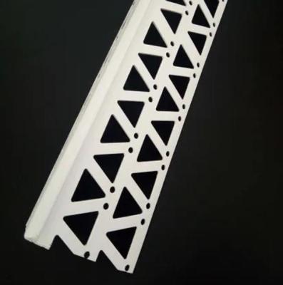 China Good quality and white color PVC corner bead with fiberglass mesh for wall corner for sale