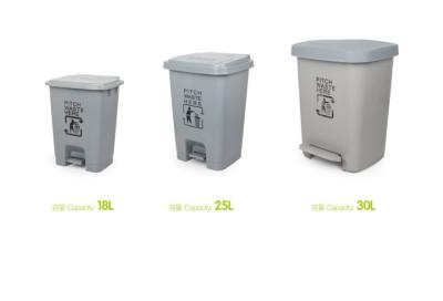 China step-on trash can for collect waste, Step On Wastebasket,Step On Waste Can for sale